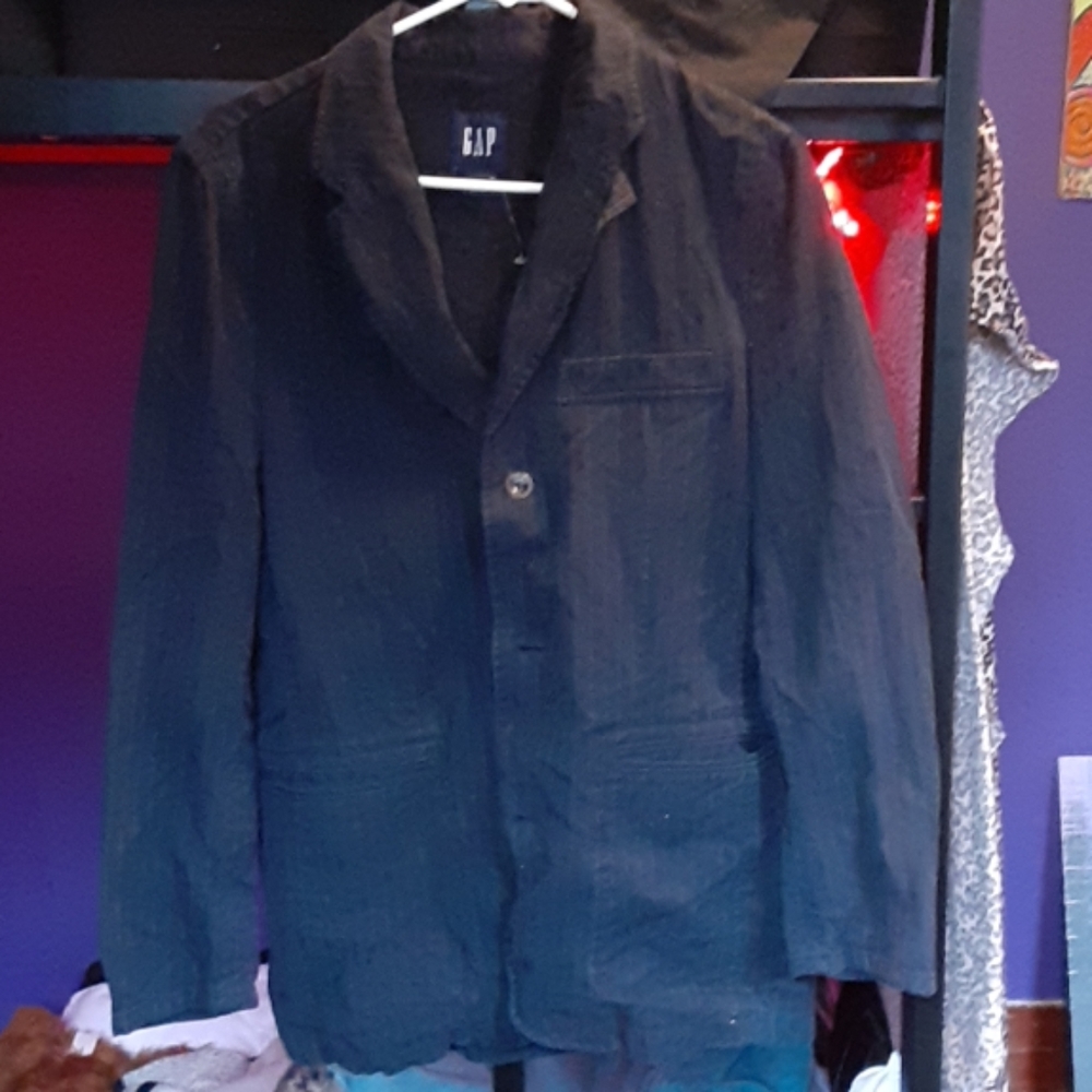 Gap lightweight pinstripe blazer size S